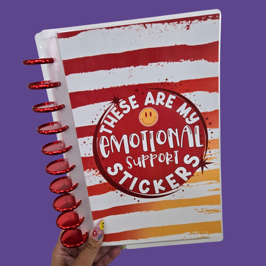 'Full Mojo' MOJO Sticker System- "Emotional Support" (Red)
