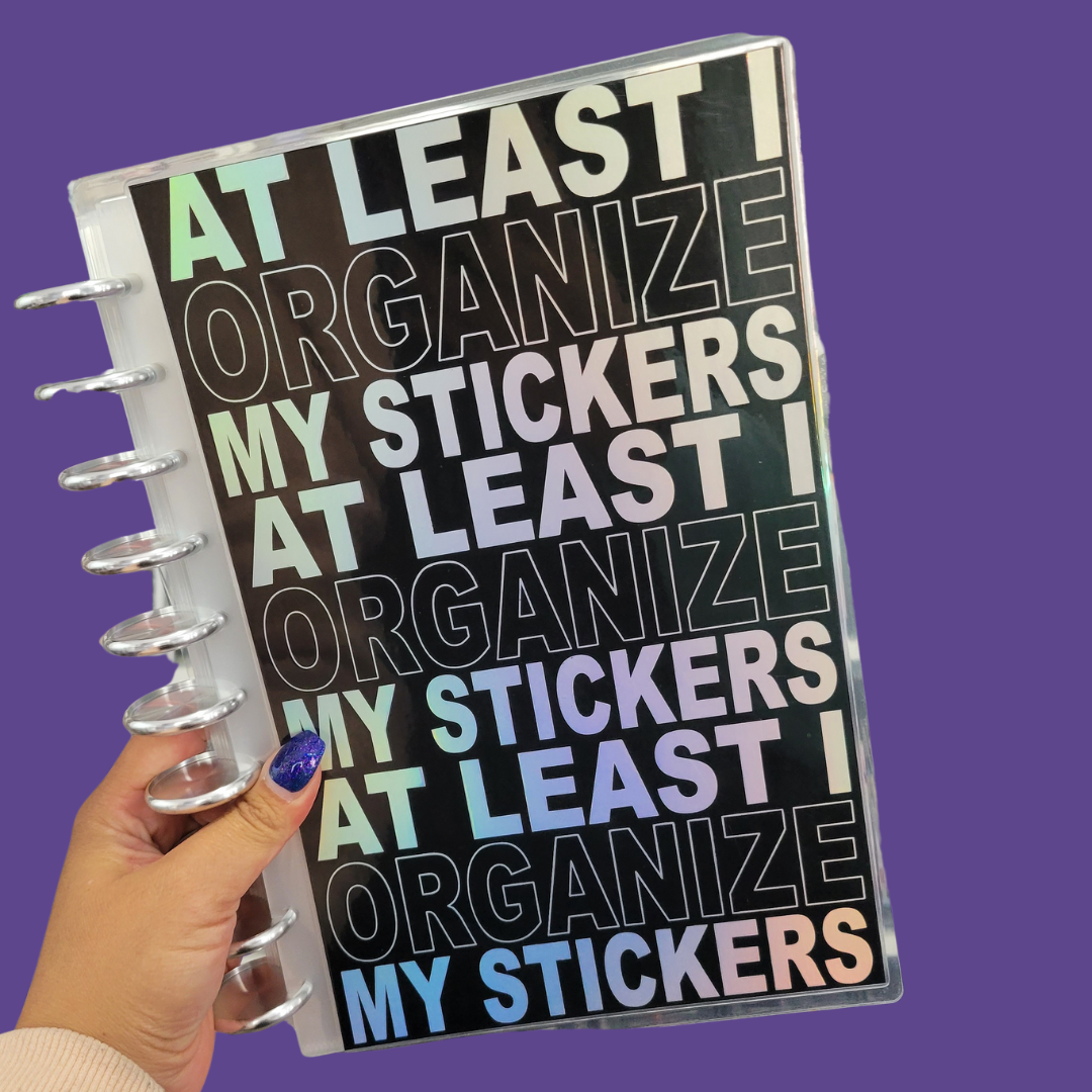 Sticker Storage- At Least I Organize