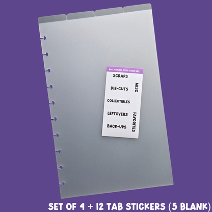 'Full Mojo' MOJO Sticker System Top-Tab Dividers