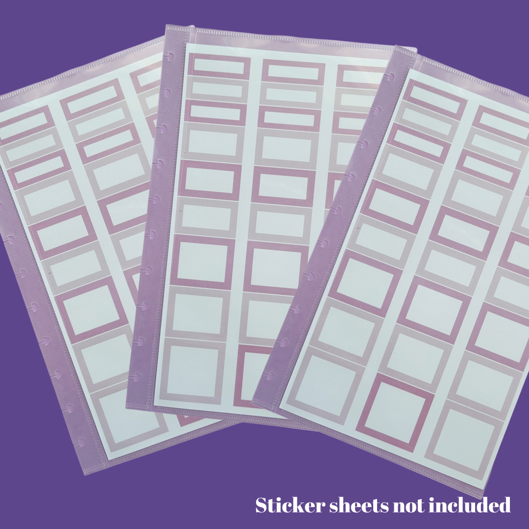 Refill Pack-Sticker Storage Pockets (10 sheets)