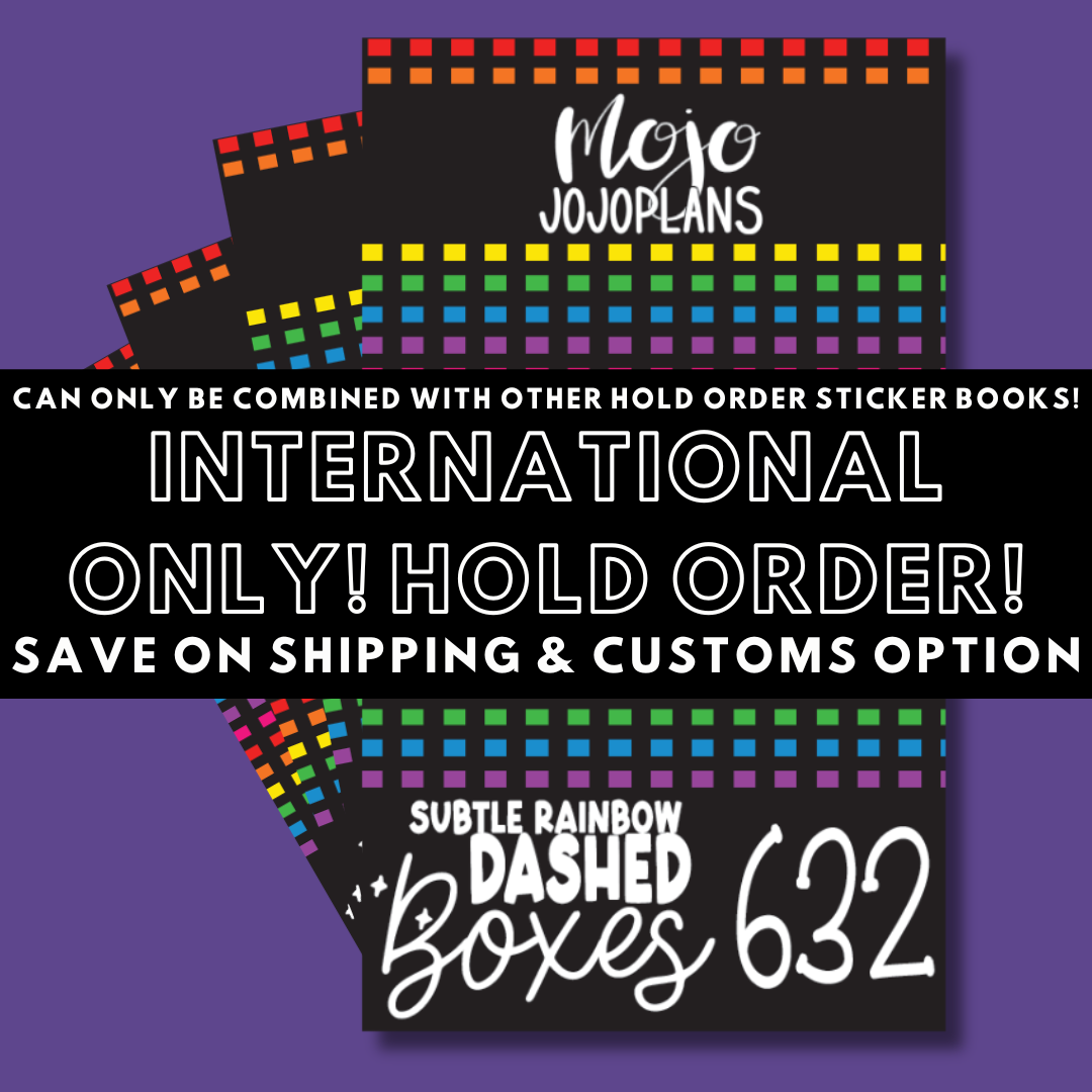 INTERNATIONAL ONLY- Classic Sticker Books Options (No U.S. Orders)