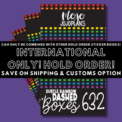 INTERNATIONAL ONLY- Classic Sticker Books Options (No U.S. Orders)