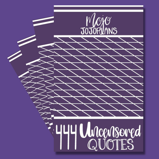 Uncensored Quotes Sticker Book