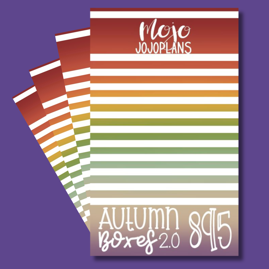 Autumn Boxes 2.0 Sticker Book