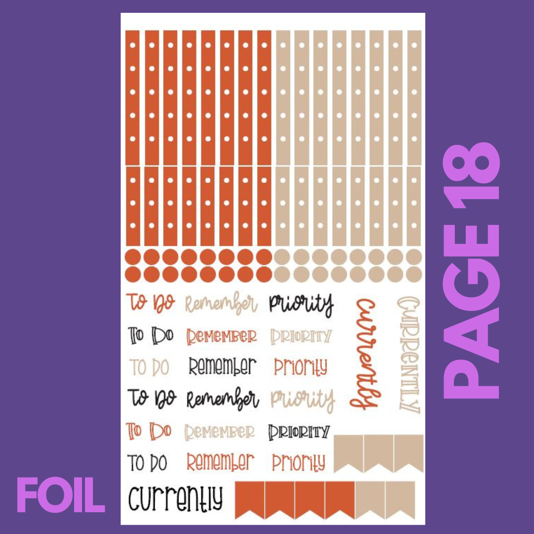 INDIVIDUAL SHEETS Autumn Boxes 2.0