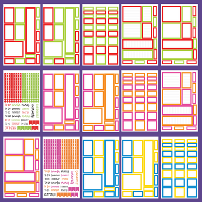NEW Summer Boxes Sticker Book