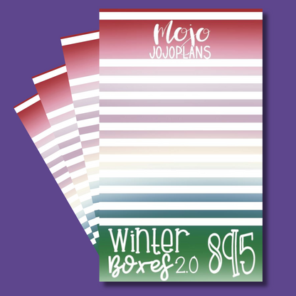 NEW Winter Boxes 2.0 Sticker Book