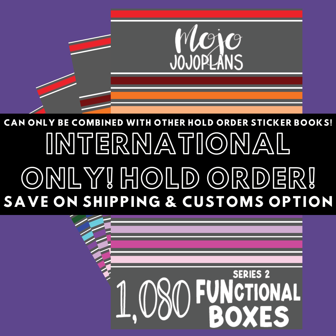 INTERNATIONAL ONLY- Classic Sticker Books Options (No U.S. Orders)