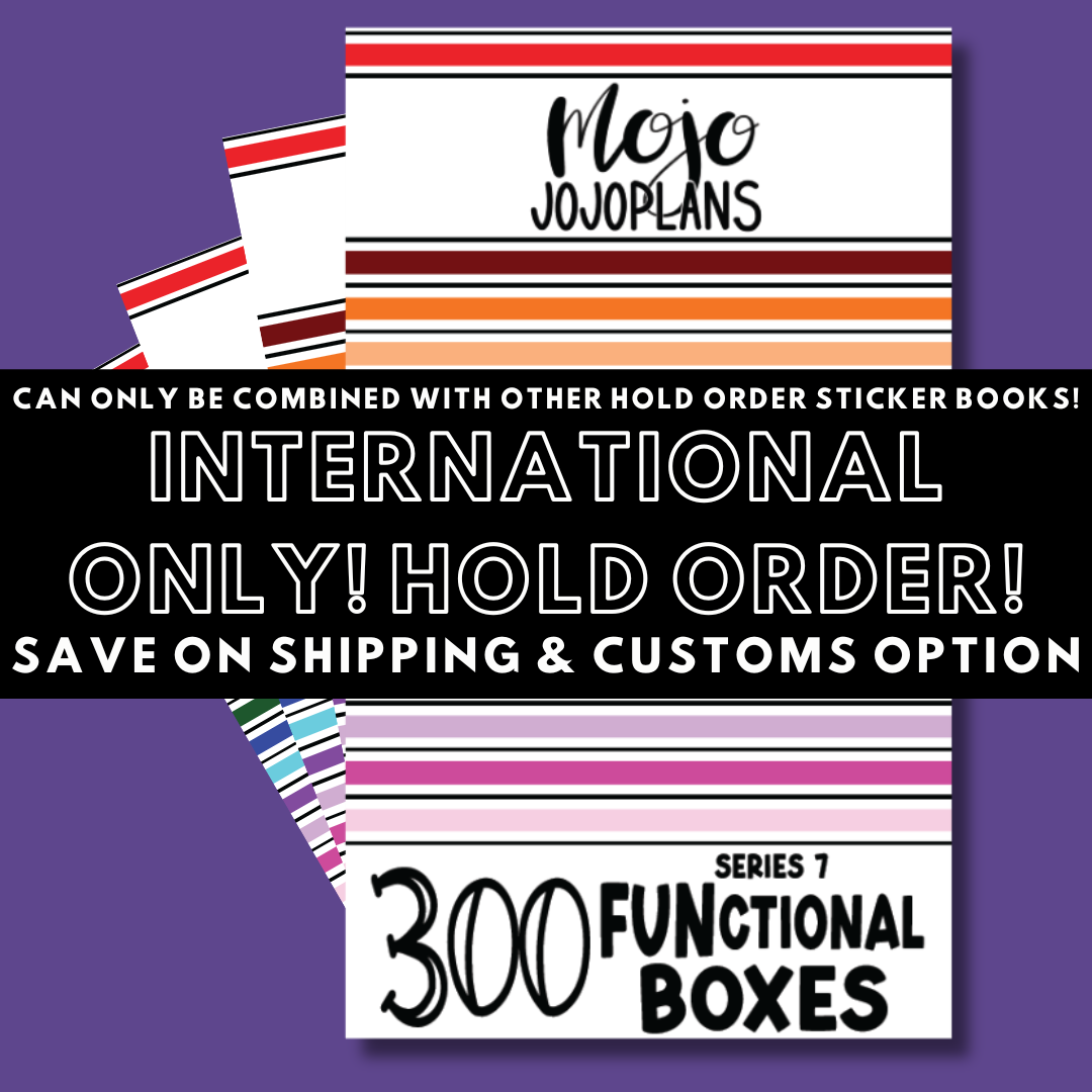 INTERNATIONAL ONLY- Classic Sticker Books Options (No U.S. Orders)