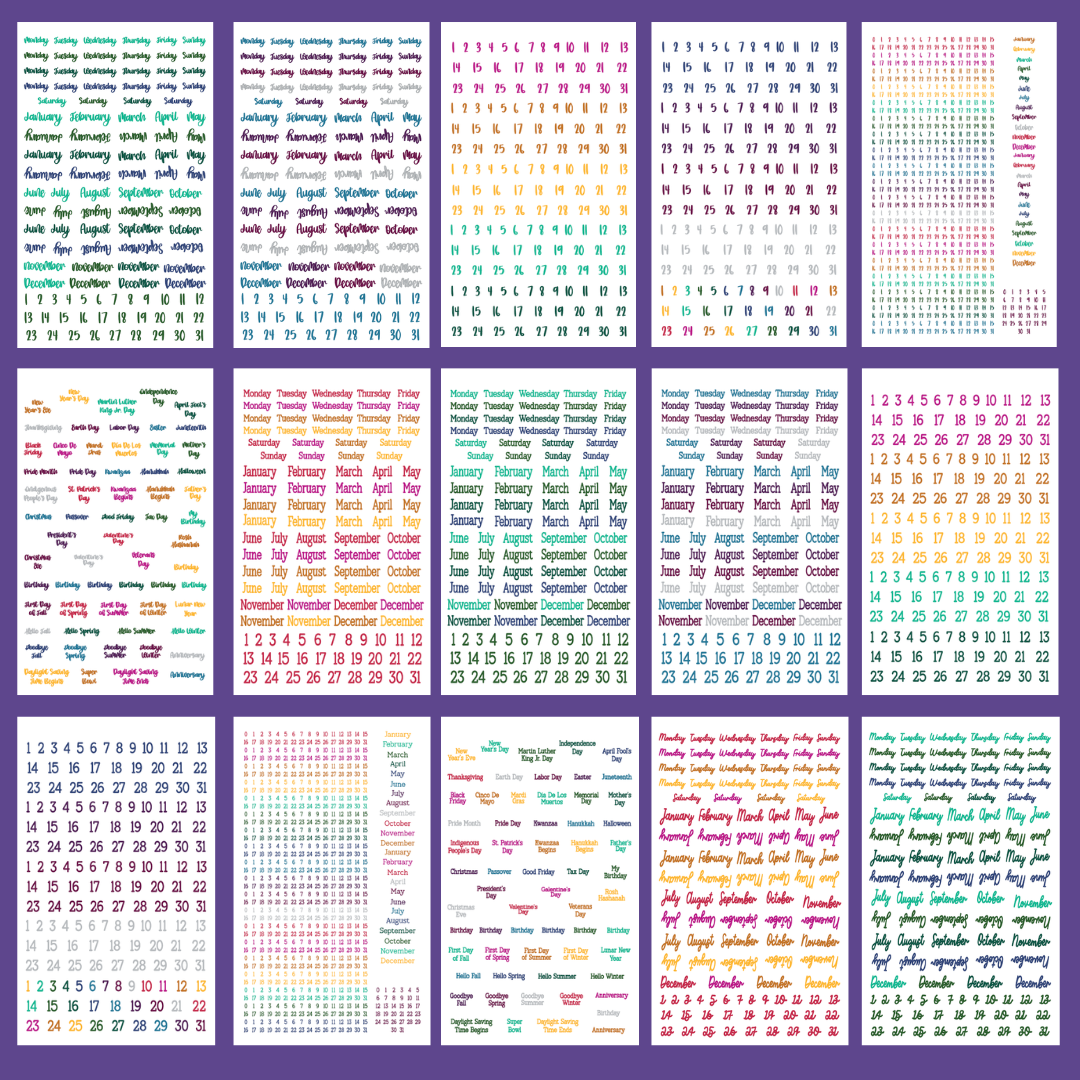 Jewel Tone Date the Dates
