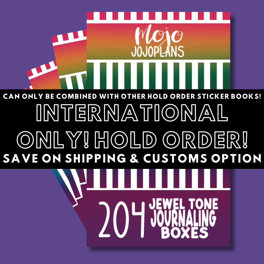 INTERNATIONAL ONLY- Classic Sticker Books Options (No U.S. Orders)