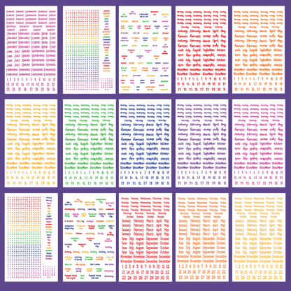Rainbow Date the Dates
