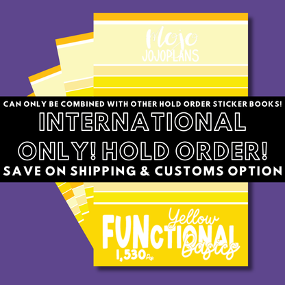 INTERNATIONAL ONLY- Classic Sticker Books Options (No U.S. Orders)