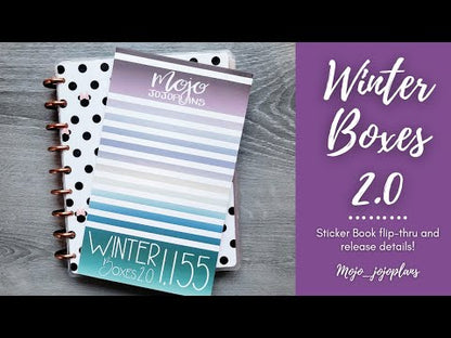 Winter Boxes 2.0 Sticker Book (Discontinued Version)