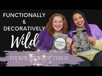 Functionally Wild Sticker Book (Discontinued)