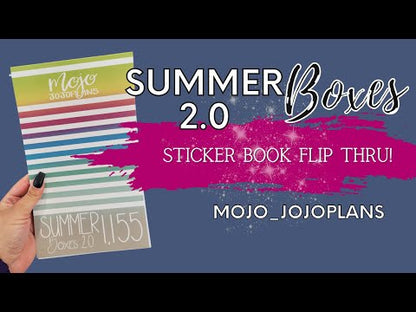 Summer Boxes 2.0 Sticker Book