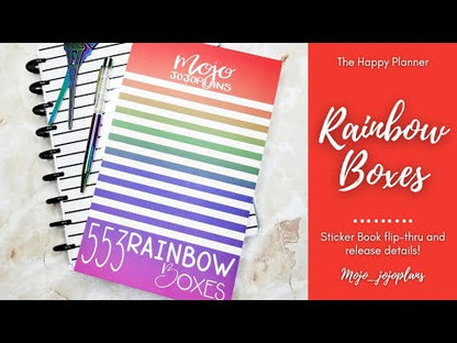 Rainbow Boxes Sticker Book