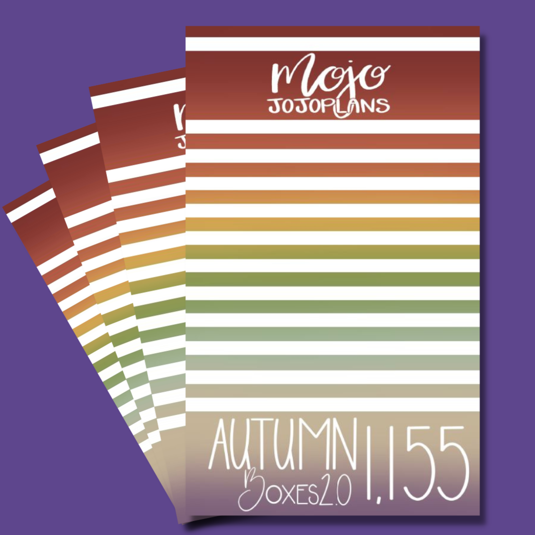 Autumn Boxes 2.0 Sticker Book (Discontinued Version)