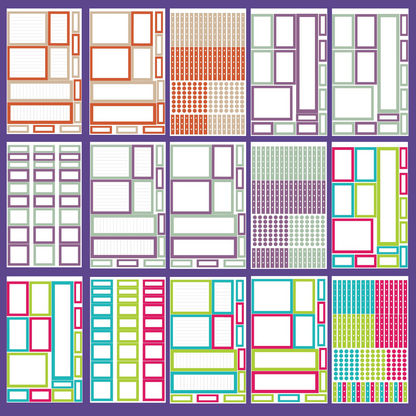 Autumn Boxes 2.0 Sticker Book (Discontinued Version)