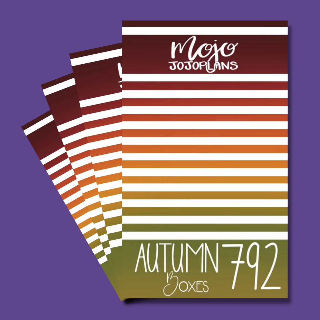 Autumn Boxes Sticker Book (Discontinued Version)