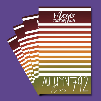 Autumn Boxes Sticker Book (Discontinued Version)