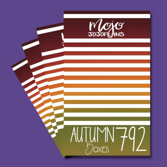 Autumn Boxes Sticker Book