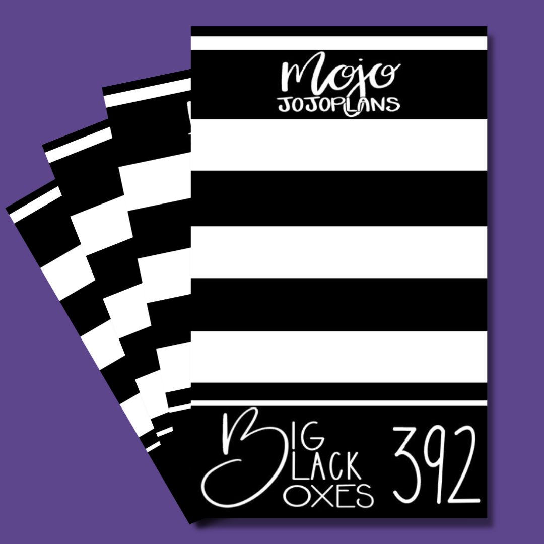 Big Black Boxes Sticker Book