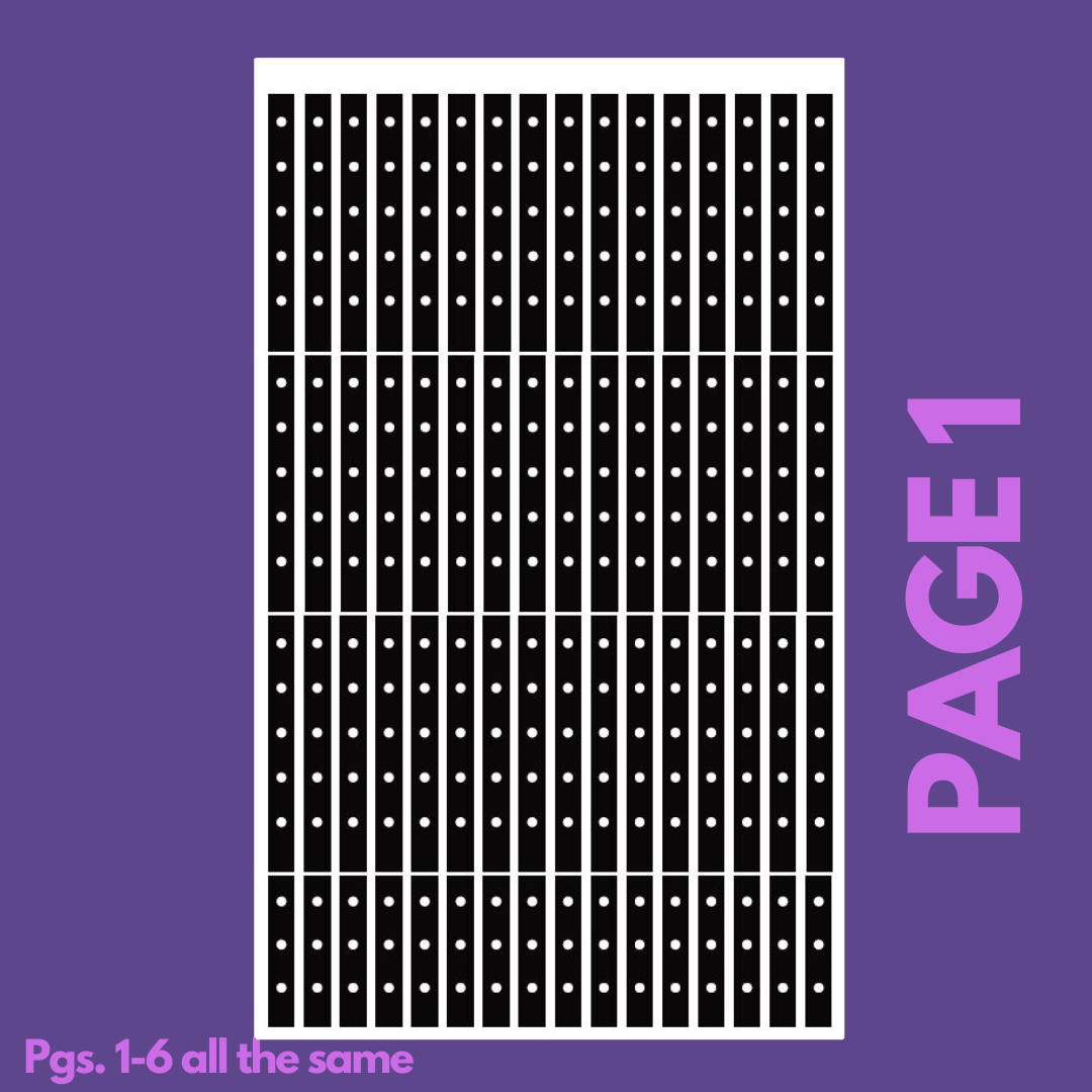 INDIVIDUAL SHEETS Check It Off