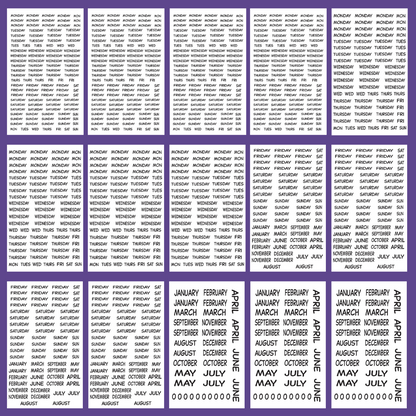 Date It! Sticker Book