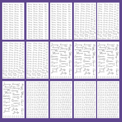 Date It! Sticker Book