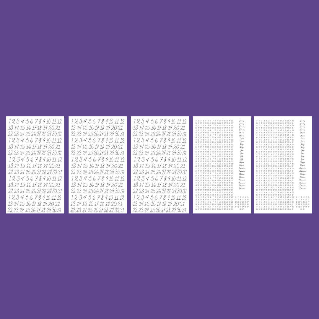 Date It! Sticker Book