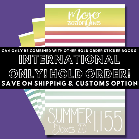 INTERNATIONAL ONLY- Summer Boxes 2.0! Hold Order