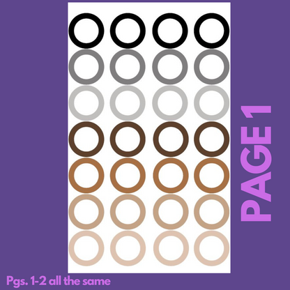 INDIVIDUAL SHEETS Neutral Shapes