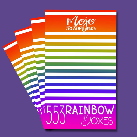 Rainbow Boxes Sticker Book