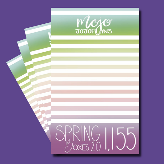 Spring Boxes 2.0 Sticker Book