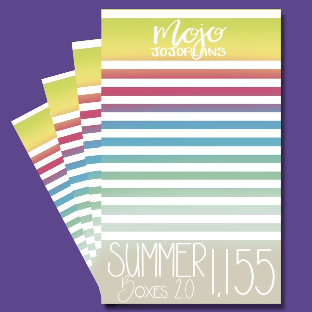 Summer Boxes 2.0 Sticker Book