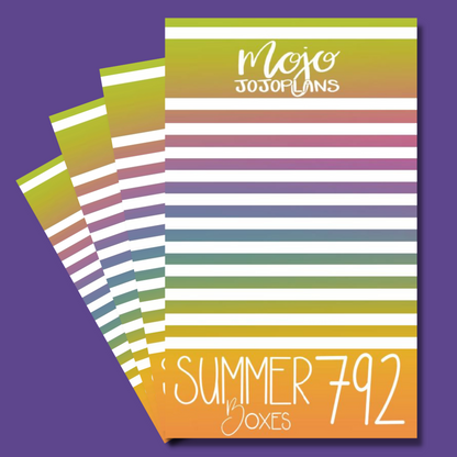 Summer Boxes Sticker Book