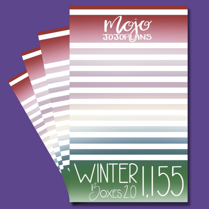 Winter Boxes 2.0 Sticker Book (Discontinued Version)