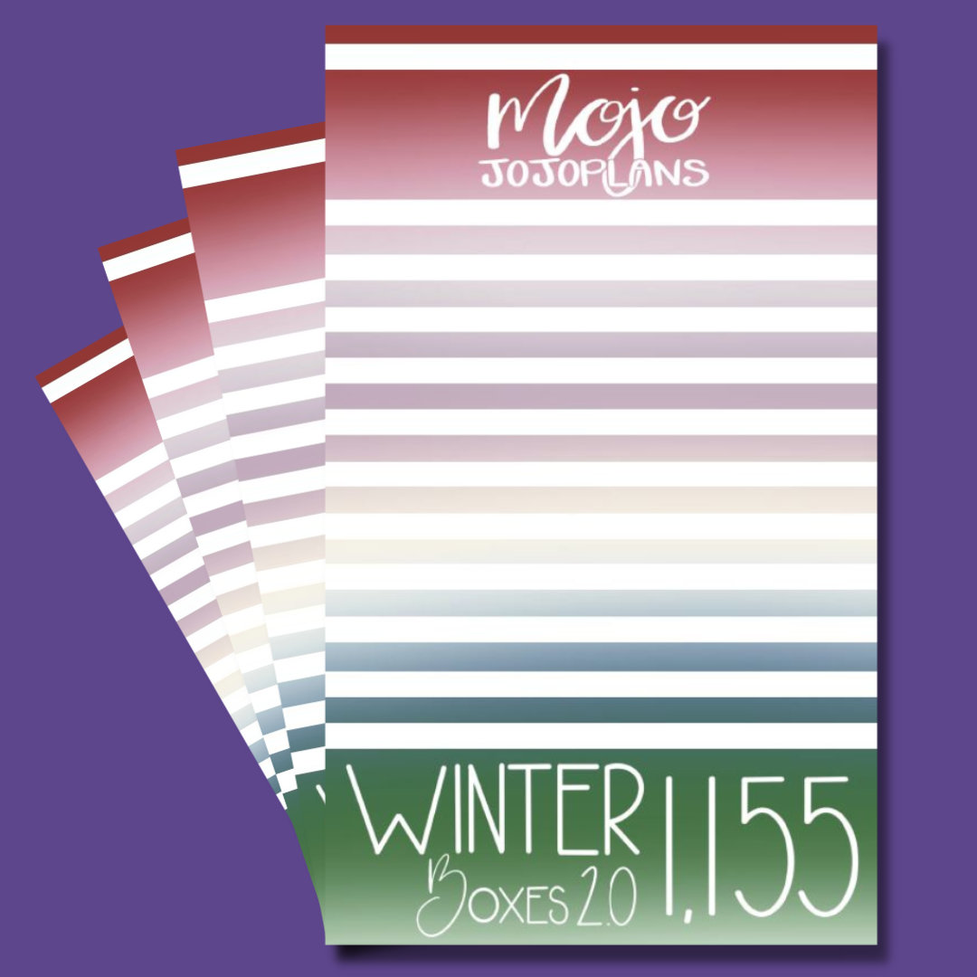 Winter Boxes 2.0 Sticker Book