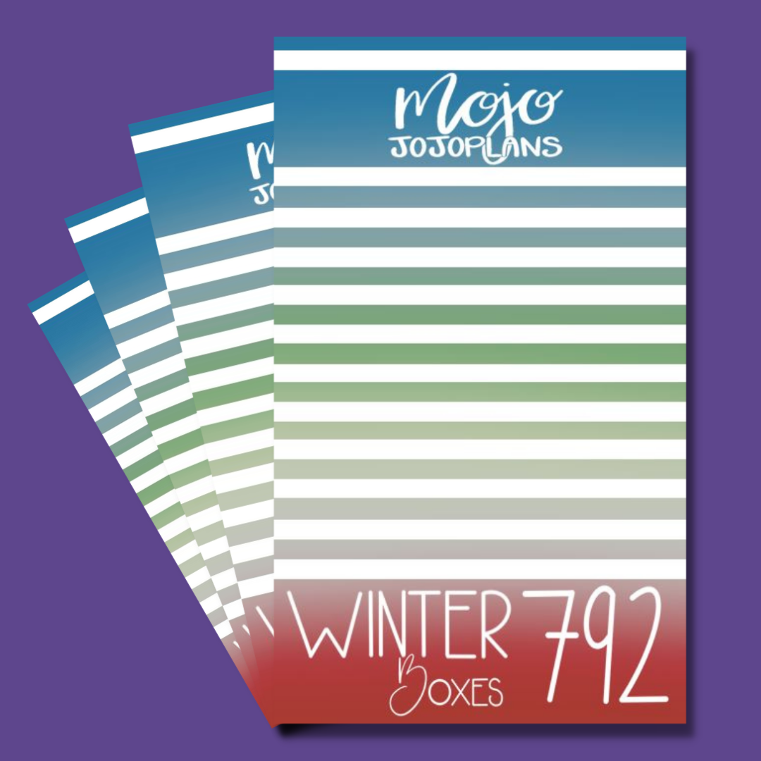 Winter Boxes Sticker Book (Discontinued Version)